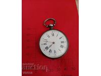 Ceas de buzunar francez vechi, argint