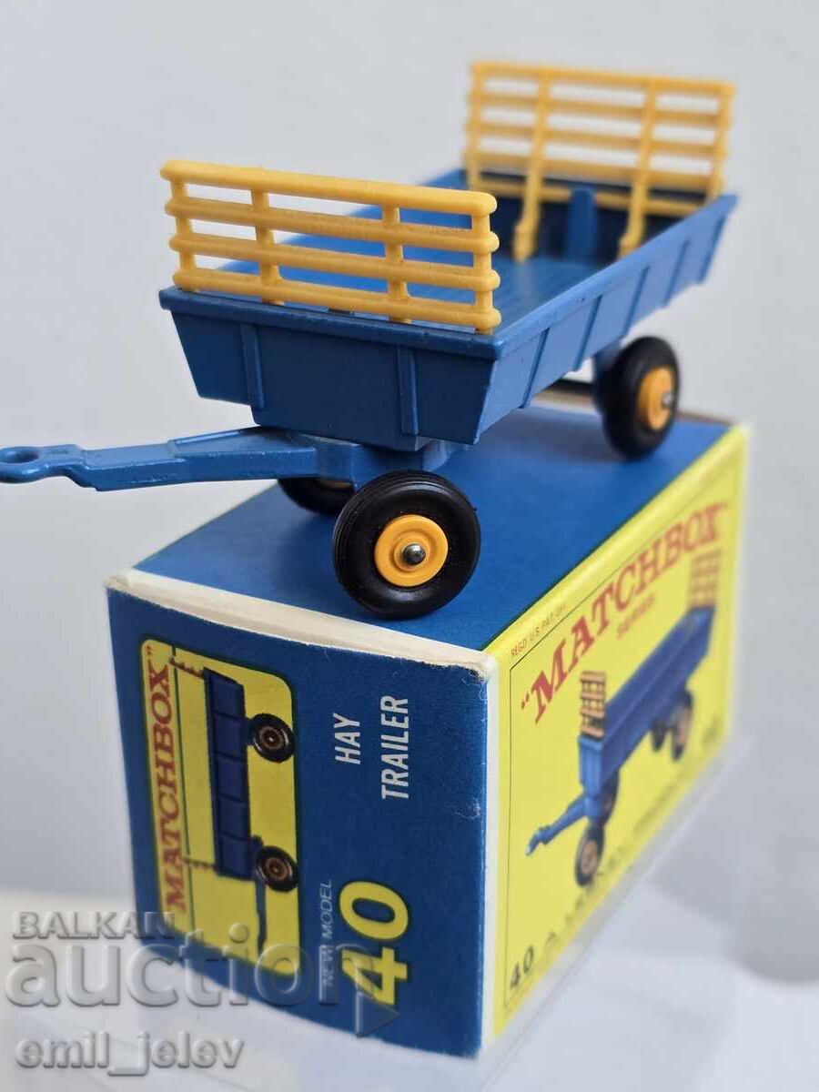 Аукцион LESNEY MATCHBOX-40C Hay Trailer 1967-1969