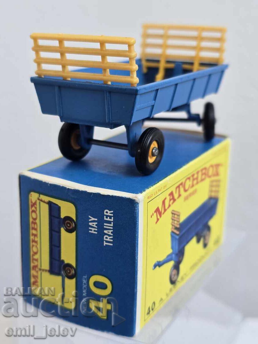 Доставка на LESNEY MATCHBOX-40C Hay Trailer 1967-1969