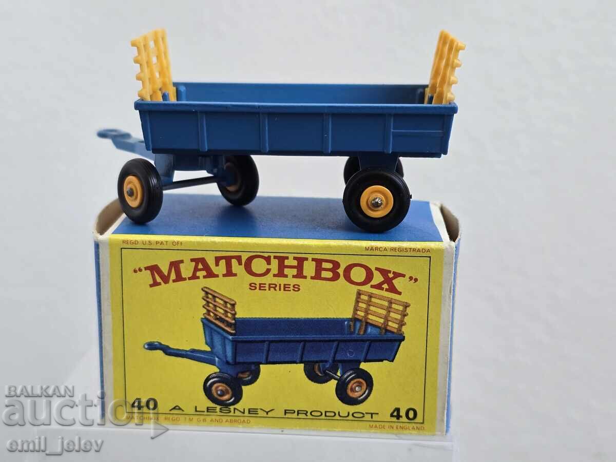LESNEY MATCHBOX-40C Hay Trailer 1967-1969