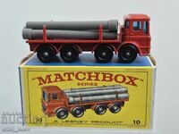 LESNEY MATCHBOX - 10D Leyland Pipe Truck 1966-1969