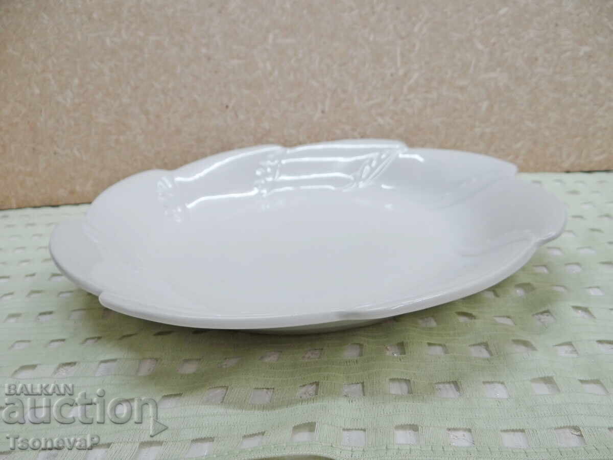 Platou din porțelan, farfurie mare "Kitka" - 5