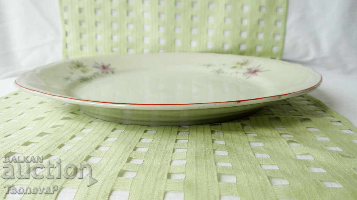 Licitație Platou din porțelan, farfurie mare "Kitka"