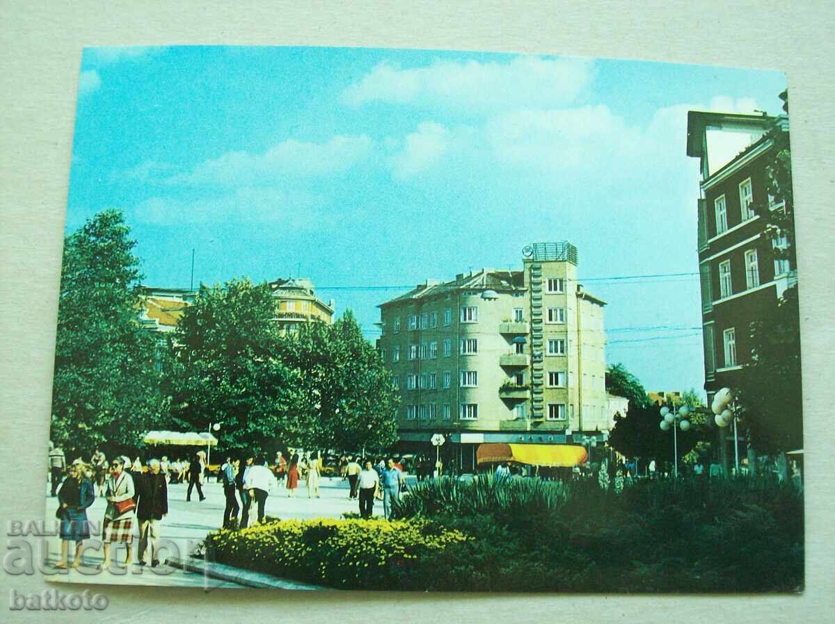 Ταχυδρομική κάρτα Βάρνα - κέντρο Δ20544