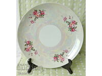 Πορσελάνινο πιάτο, μεγάλο πιάτο με τριαντάφυλλα