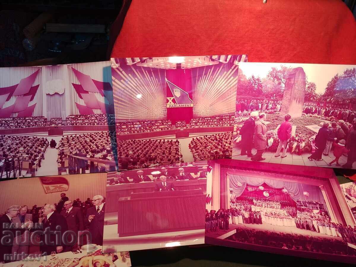 Licitație Album de lux cu conducerea de partid a RDG Licitație Album de lux cu conducerea de partid a RDG