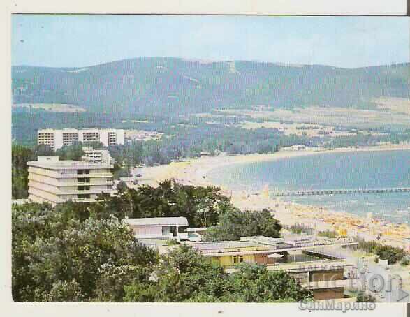 Καρτ ποστάλ Βουλγαρία Σάνι Μπιτς Θέα 37**