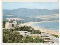 Καρτ ποστάλ Βουλγαρία Σάνι Μπιτς Θέα 37**