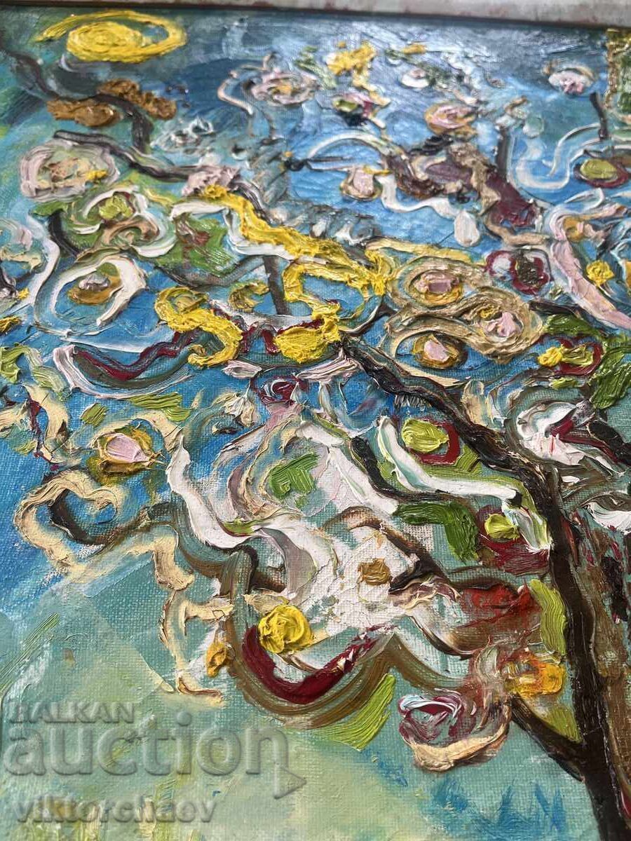 Auction  Lyudmila (Yona) Tukuser Interesting Painting 2006