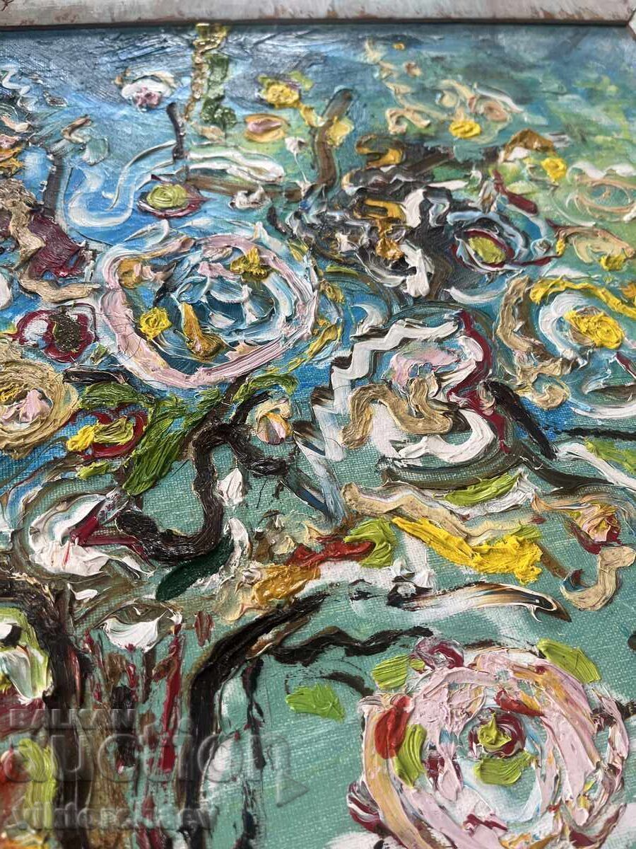 Delivery of Lyudmila (Yona) Tukuser Interesting Painting 2006