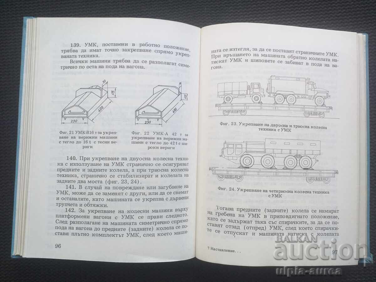 Instructions for transporting troops Soc with price 9.50 BGN | € 4.86