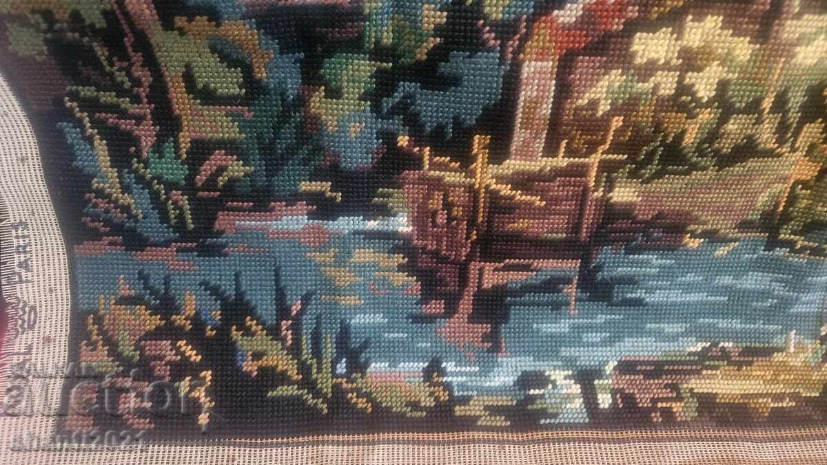 Παράδοση Μεγάλο Γκομπλέν, ραμμένο στο χέρι, 80x63εκ