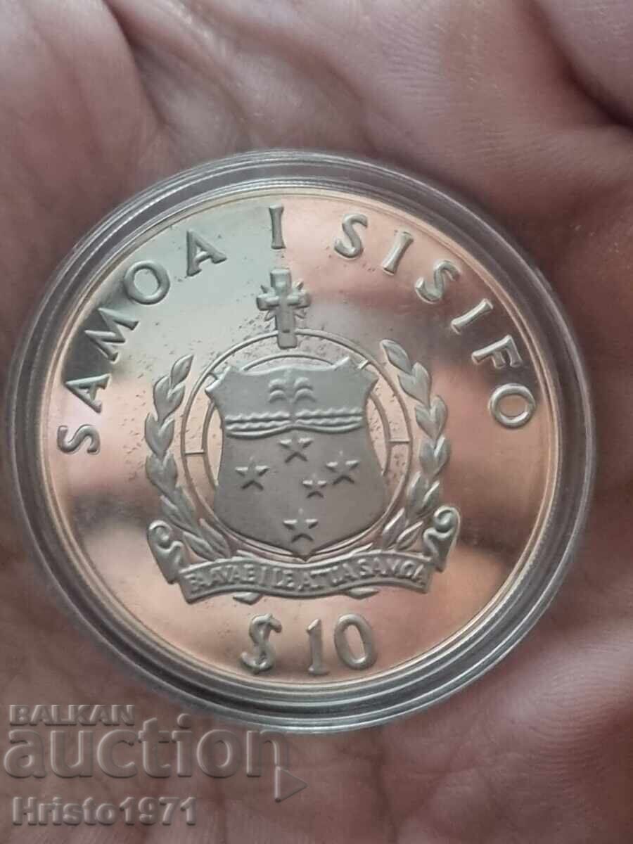 10 δολάρια 1992 Σαμόα