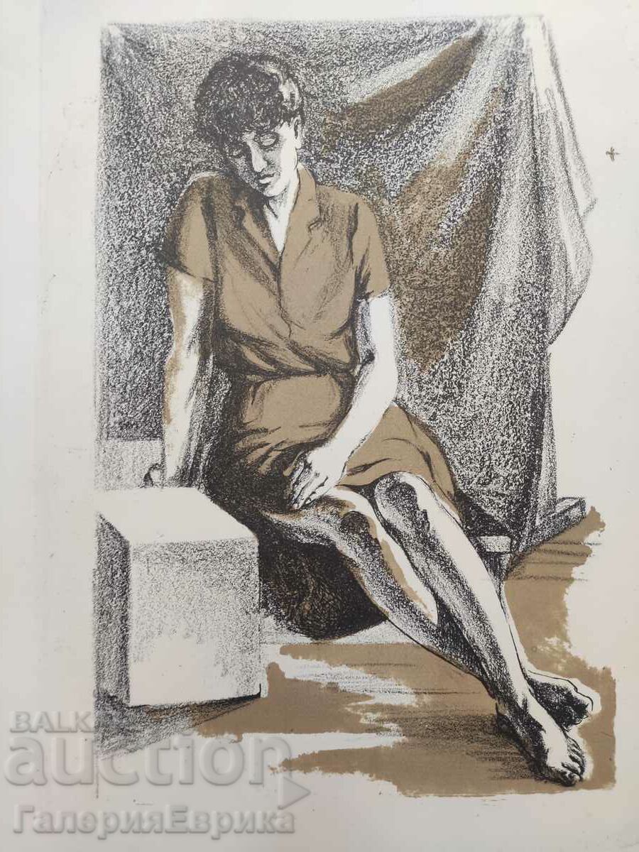 Irena Dilkova graphics with price 9.00 BGN | € 4.60 Irena Dilkova graphics with price 9.00 BGN | € 4.60