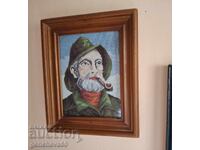 Вилеров гоблен,,Старецът с лулата"