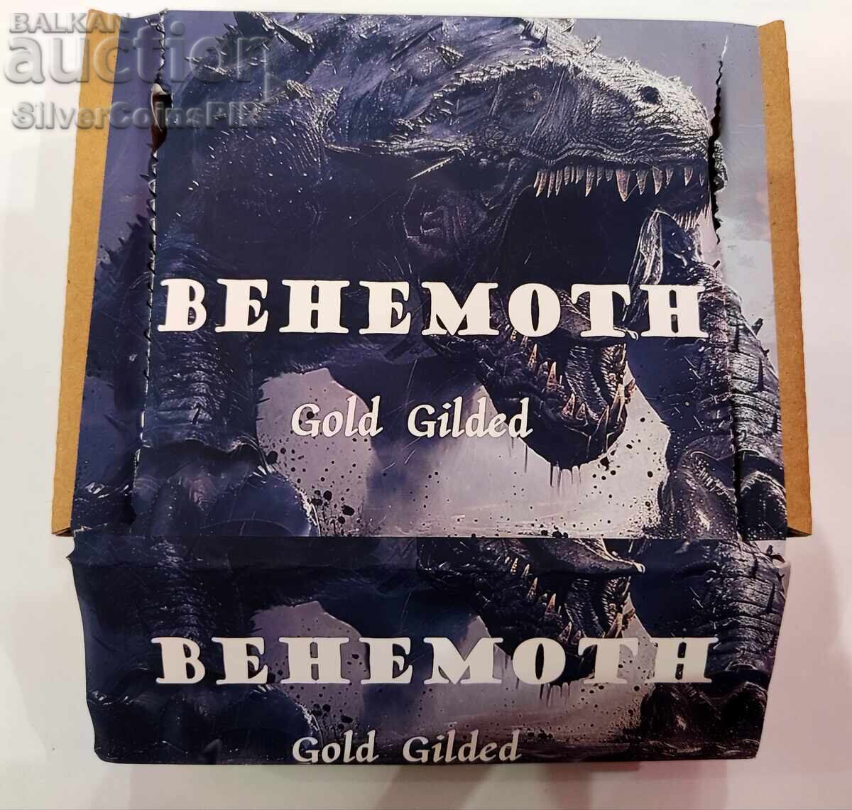 Delivery of Silver 2 oz Behemoth Gold-Plated 2024 Cameroon Delivery of Silver 2 oz Behemoth Gold-Plated 2024 Cameroon