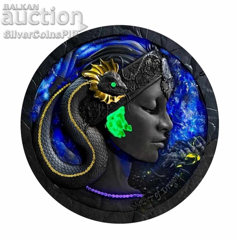 Silver 2 oz Mother of Dragons 2025 Cameroon - 7 Silver 2 oz Mother of Dragons 2025 Cameroon - 7