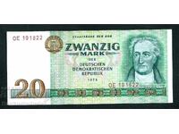 Germania 20 Mărci 1975 Pick 29 Ref 1822