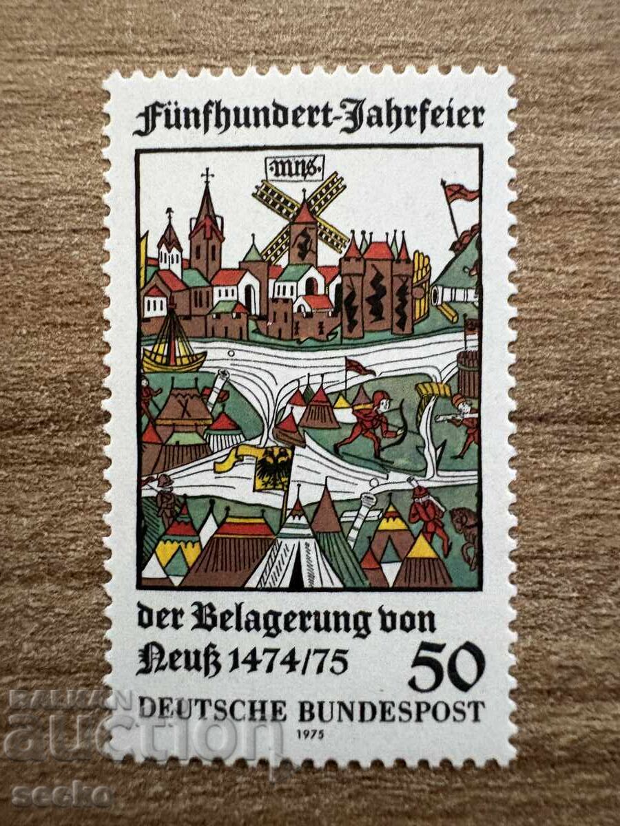 RFG/RGF - 500 g. de la asediul Neuss (1975) MNH RFG/RGF - 500 g. de la asediul Neuss (1975) MNH