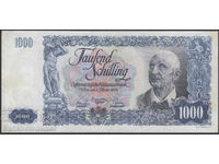 Austria 1000 Șilingi 1954 Pick 135