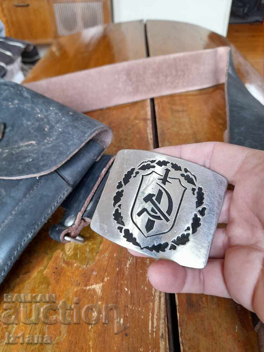 Стар Милиционерски,Полицейски колан с цена 180.00 лв. | € 92.03