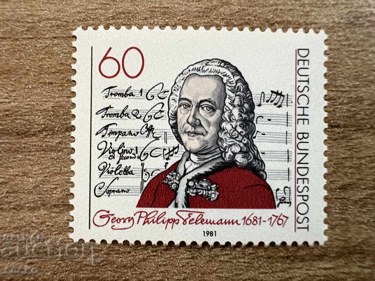 FRG/GDR - 300 g. from the birth of Georg Philip...(1981) MNH