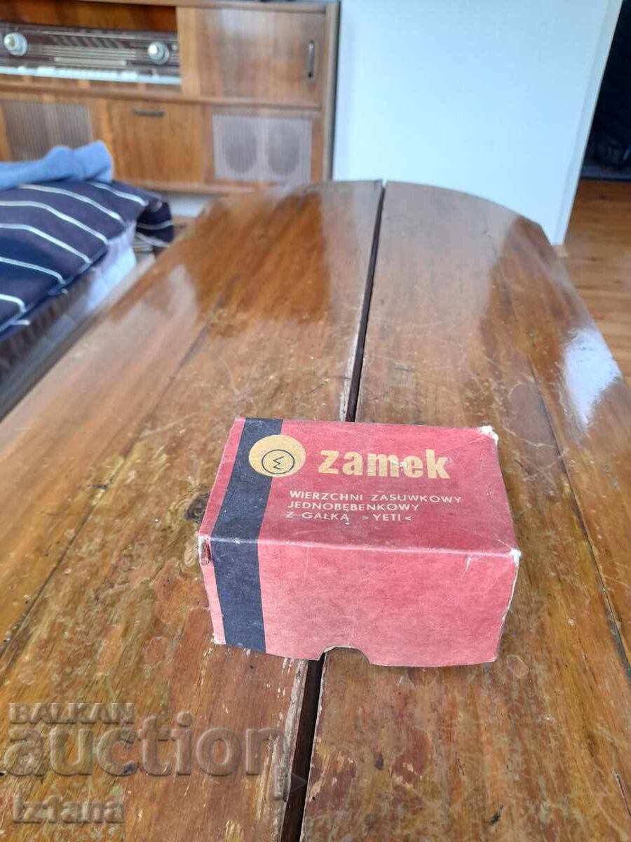 Παλιά πρόσθετη κλειδαριά, μάνταλο Yeti, Zamek