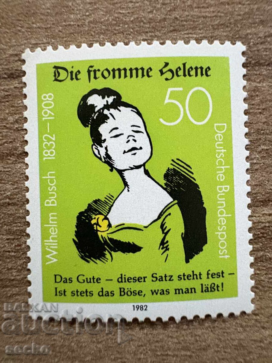 West Germany - 150th Anniversary of the Birth of Wilhelm Busch (1982) MNH