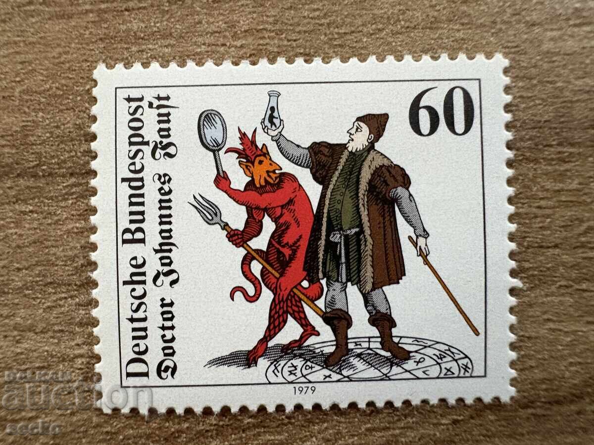 West Germany - Dr. Johannes Faust (1979) MNH