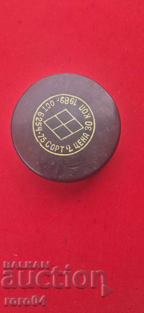 PUCK DE HOCKEY - URSS - 1989 PUCK DE HOCKEY - URSS - 1989