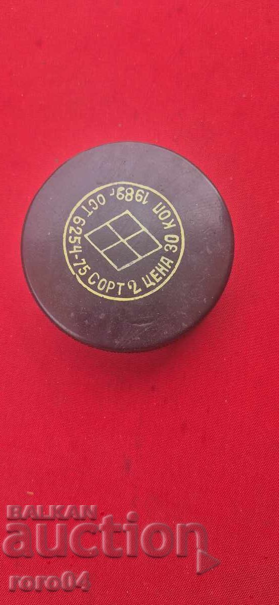PUCK DE HOCKEY - URSS - 1989 PUCK DE HOCKEY - URSS - 1989