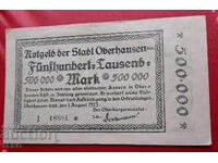 Τραπεζογραμμάτιο-Γερμανία-Βόρειος Ρηνός-Βεστφαλία-Ομπερχάουζεν-500.000 μ.1923