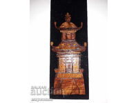 PANOU VECHI. INTARSIE