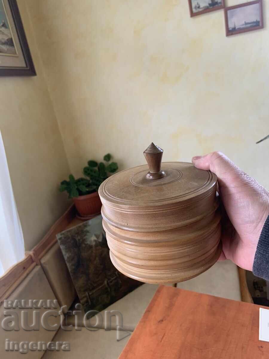 Cigarette Case and Lighter - Walnut Wood - 5