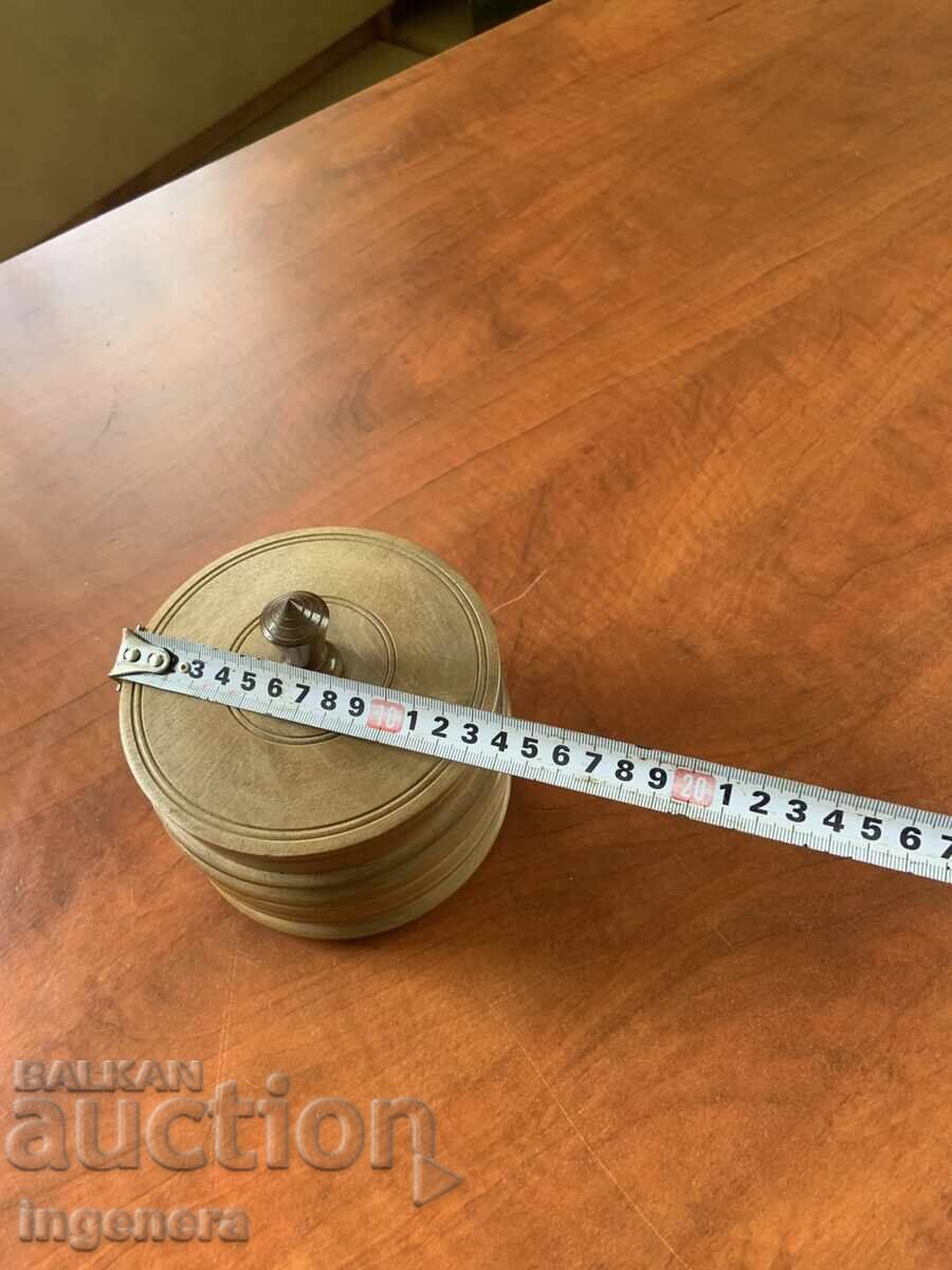 Cigarette Case and Lighter - Walnut Wood - 6