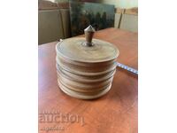 CUTIE DE ȚIGĂRI ȘI Brichetă DIN LEMN DE NUCI