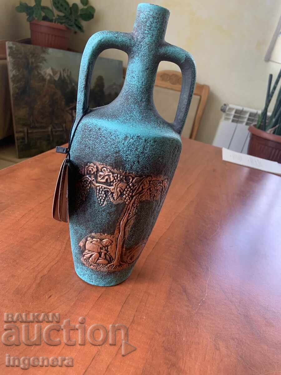 ВИНО ОТ И ЗА КОЛЕКЦИЯ И ЗА УПОТРЕБА-2015 Г.-КЕРАМИКА ХЪРСОВО с цена 57.00 лв. | € 29.14 ВИНО ОТ И ЗА КОЛЕКЦИЯ И ЗА УПОТРЕБА-2015 Г.-КЕРАМИКА ХЪРСОВО с цена 57.00 лв. | € 29.14