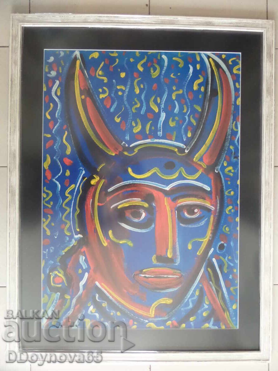 Iovo Iovchev "Kuker", ulei pe carton