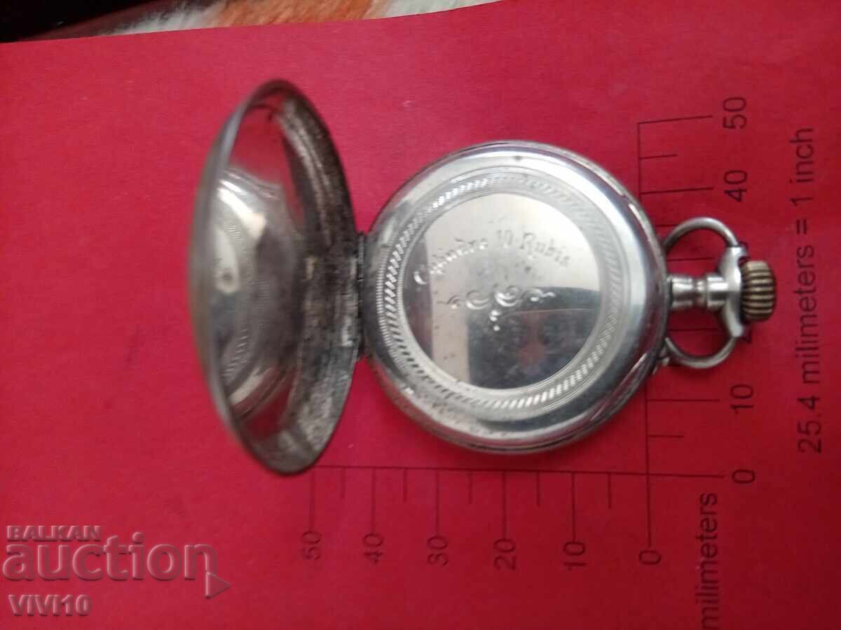 Аукцион Старинен джобен часовник ,Франция, сребро Аукцион Старинен джобен часовник ,Франция, сребро