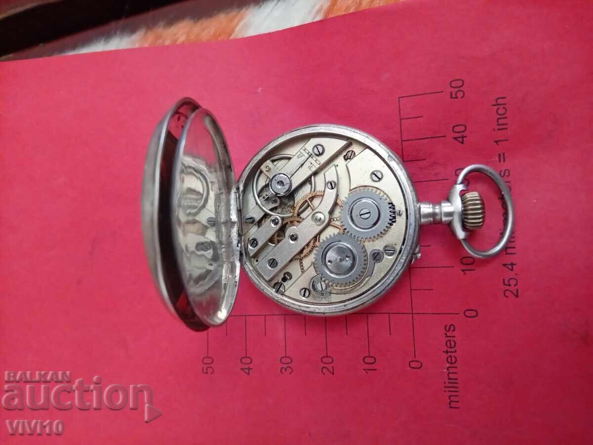 Livrarea Ceas de buzunar antic, Franța, argint