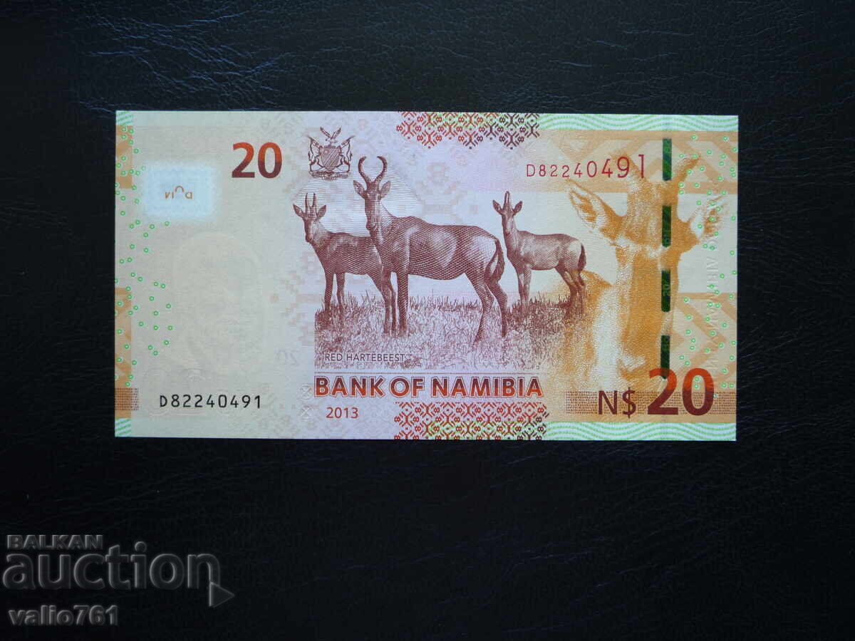 ΝΑΜΙΜΠΙΑ 20 ΔΟΛΑΡΙΑ 2013 ΝΕΟ UNC με τιμή € 4.50 | 8.80 BGN