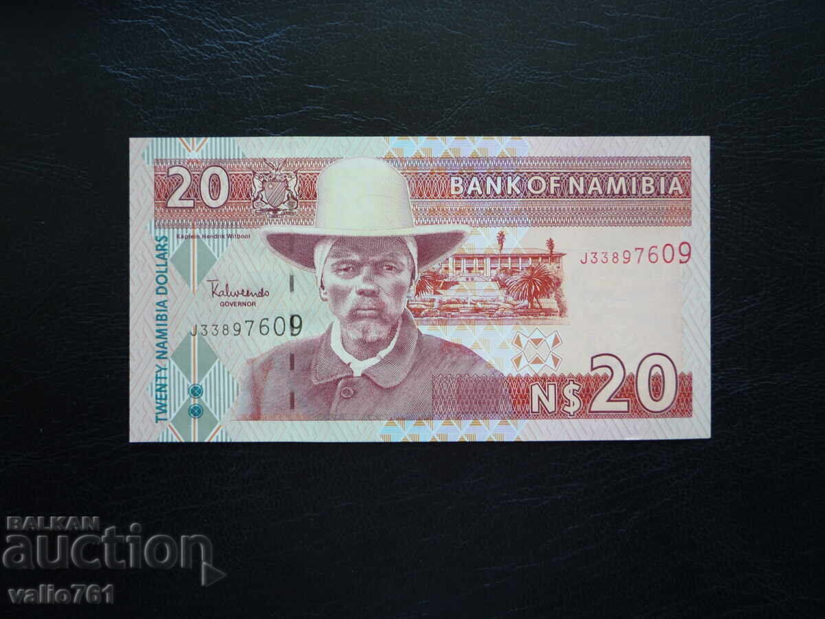 NAMIBIA 20 DOLLARS 2002 NEW UNC