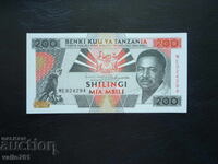 TANZANIA 200 SHILLINGS 1993 NEW UNC
