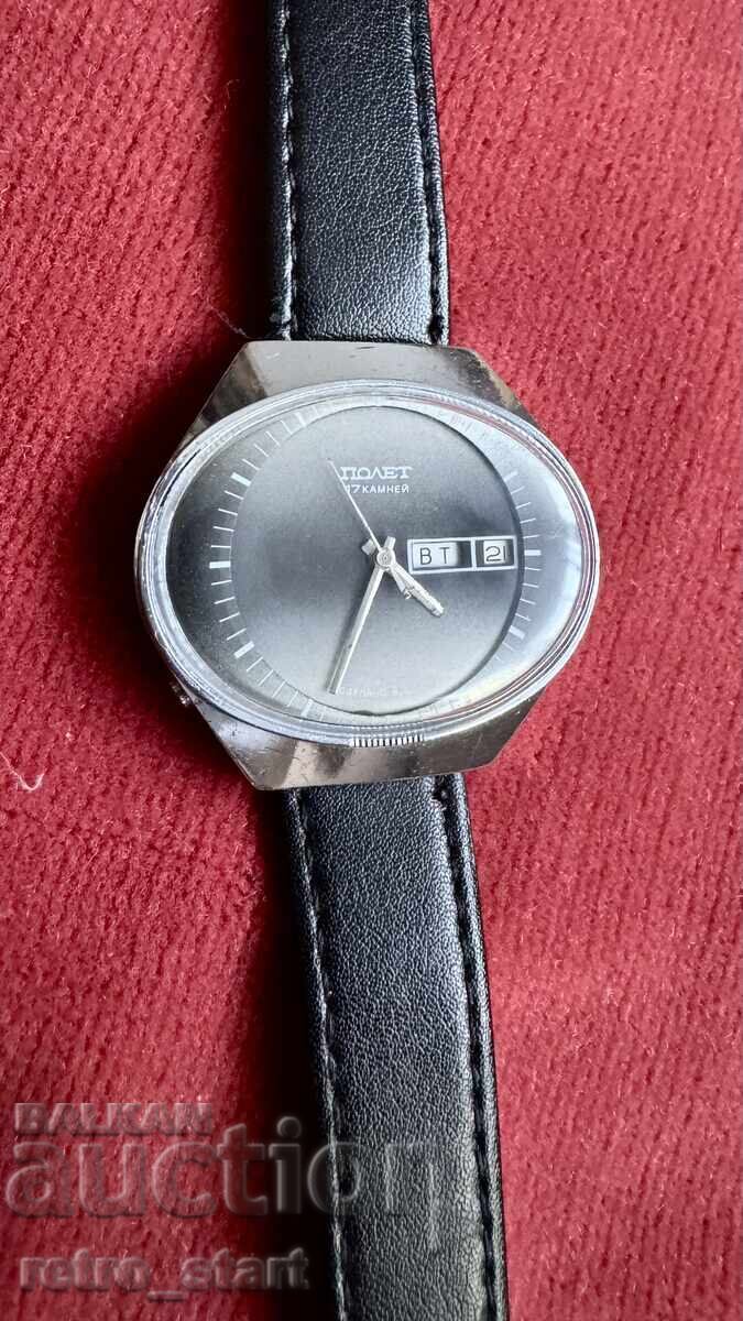 Delivery of Poljot Stadium Watch, working!