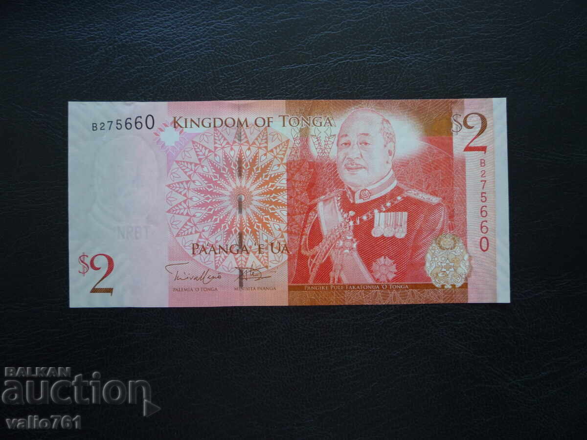 TONGA 2 PA'ANGA 2009 NEW UNC