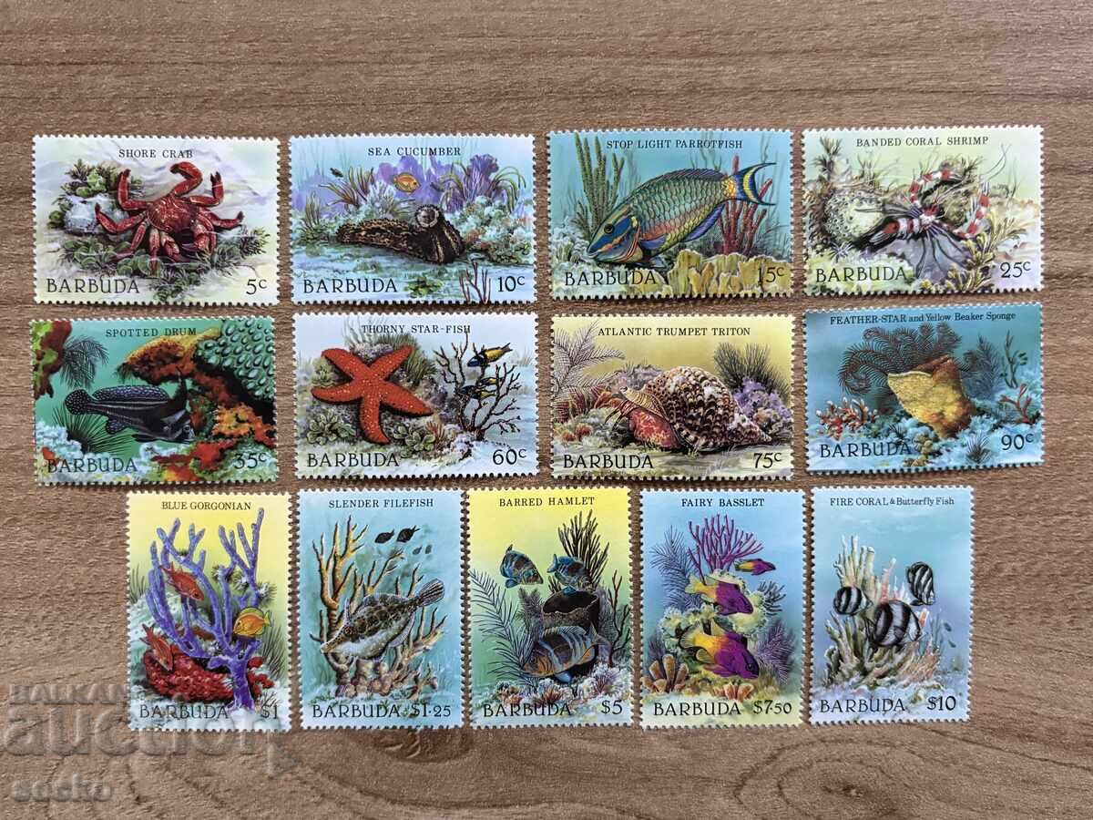 Μπαρμπούντα - Θαλάσσια ζωή (1987) MNH Μπαρμπούντα - Θαλάσσια ζωή (1987) MNH