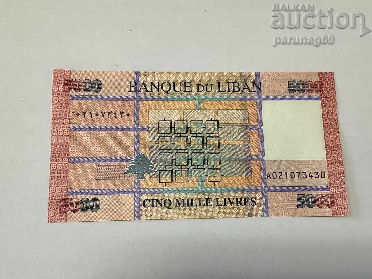 Liban 5000 lire 2021 UNC cu preț 2.00 BGN | € 1.02 Liban 5000 lire 2021 UNC cu preț 2.00 BGN | € 1.02