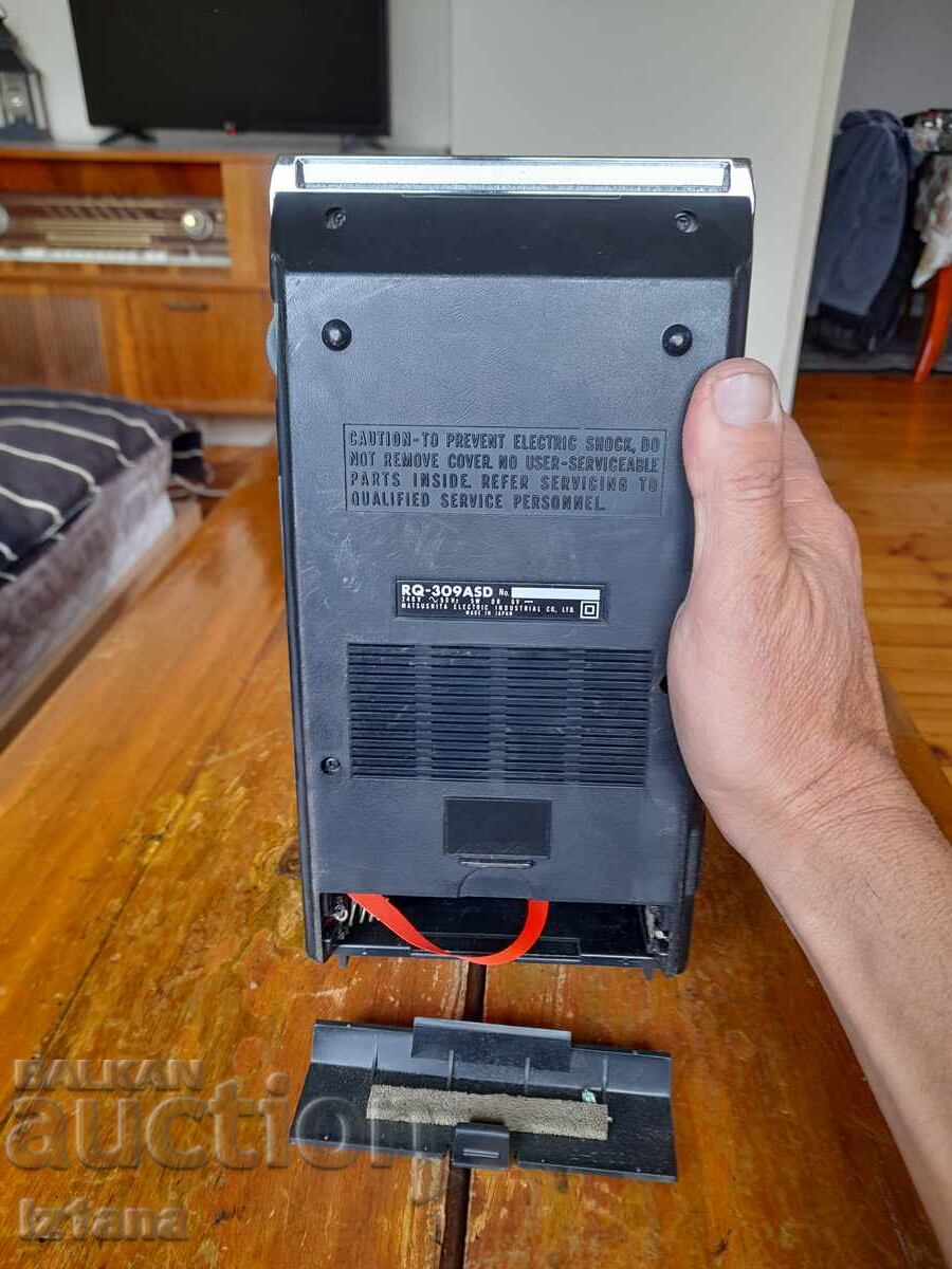 Old National Panasonic RQ-309 ASD Cassette Recorder - 6