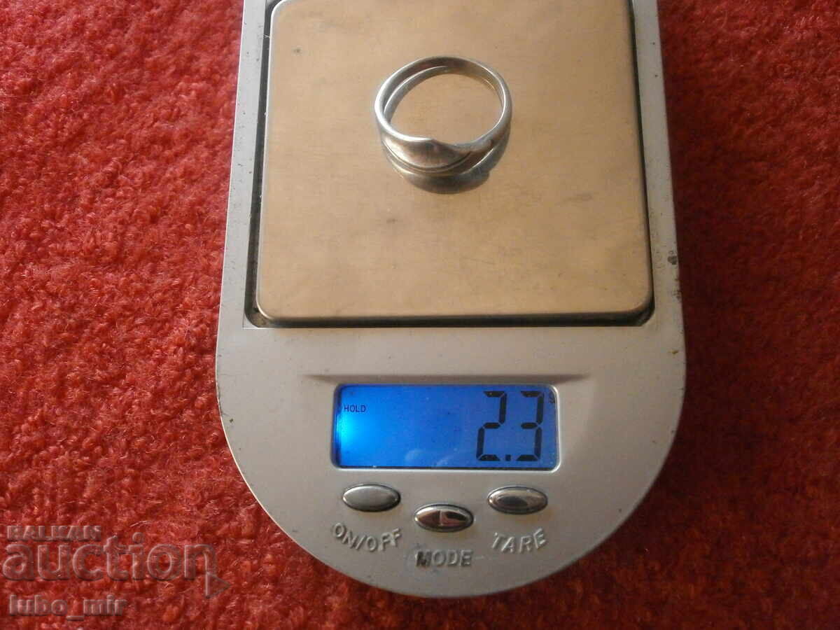 OLD SILVER RING - 5