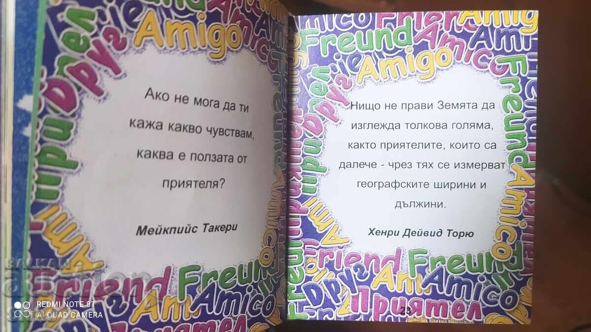 Mica cărticică despre prietenie - 5 Mica cărticică despre prietenie - 5
